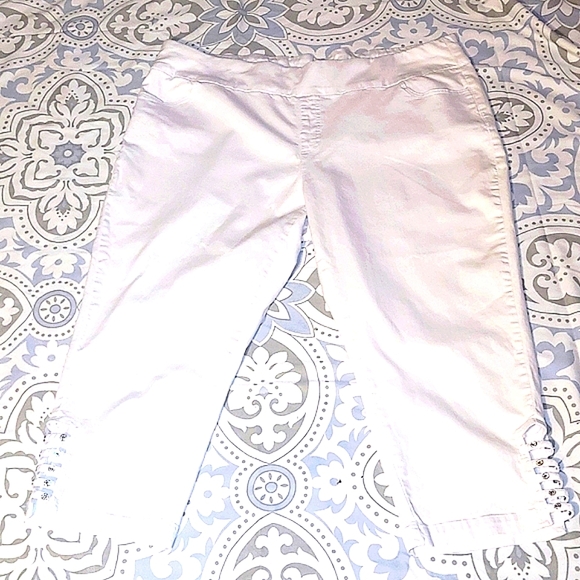 Slim-sation 24W Capri white  ladder leg crystal embellishment NEW - Picture 1 of 7